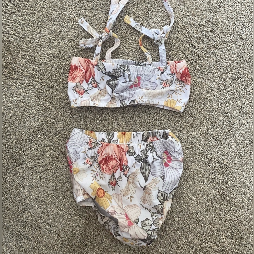 Floral Toddler Bikini- 18m